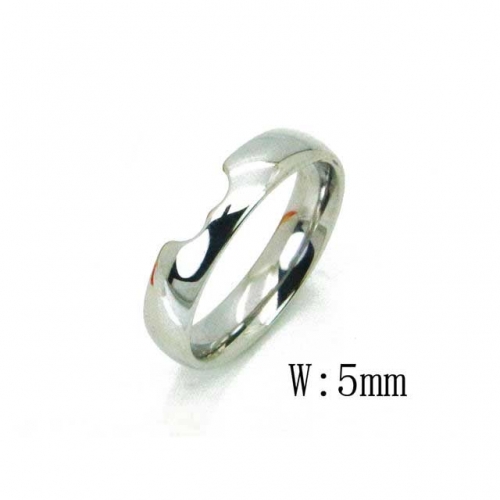 Wholesale Stainless Steel 316L Rings Simple NO.#BC23R0052JQ