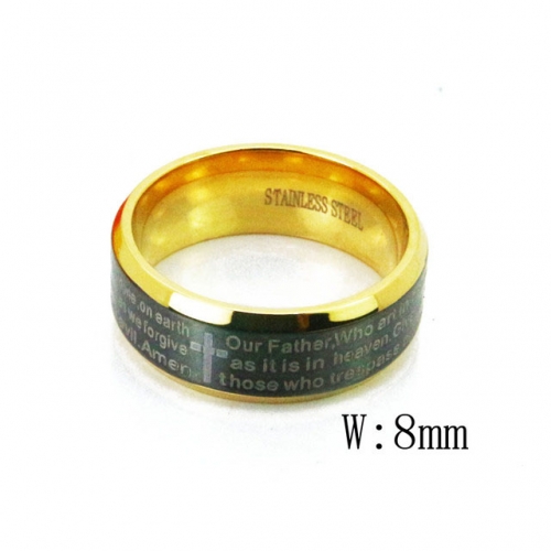 Wholesale Stainless Steel 316L Rings Religion NO.#BC23R0095OQ