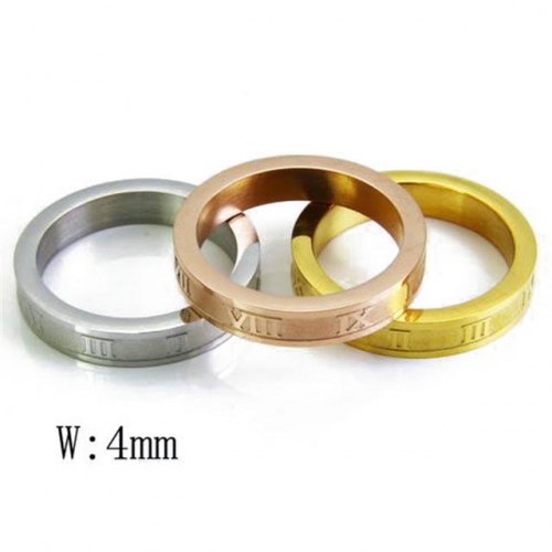 Wholesale Stainless Steel 316L Ring Three Color NO.#BC05R0891H50