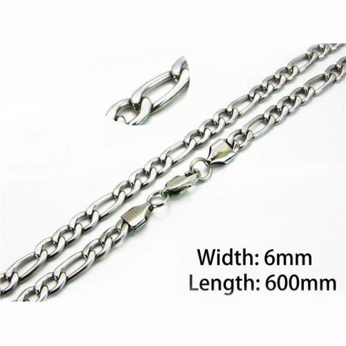 BC Wholesale Stainless Steel 316L Figaro Chains NO.#BC40N0604NZ