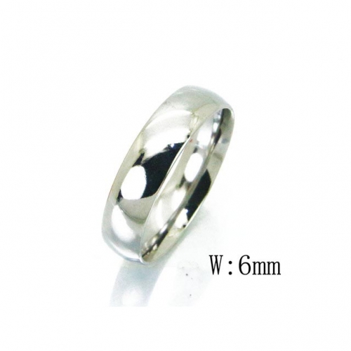Wholesale Stainless Steel 316L Rings Simple NO.#BC62R0302HO