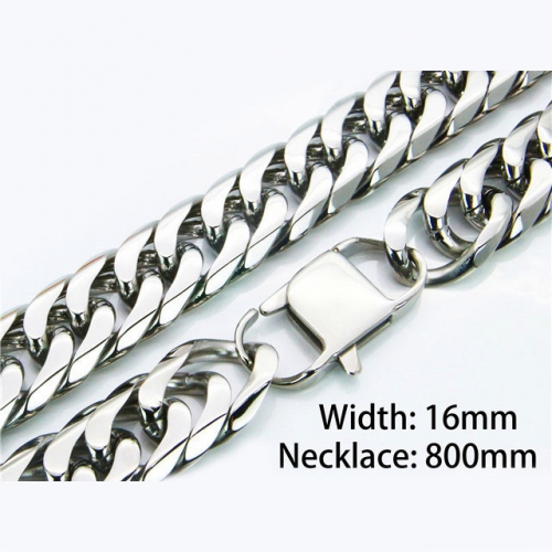 Wholesale Stainless Steel 316L Curb Chain NO.#BC82N0024LIZ