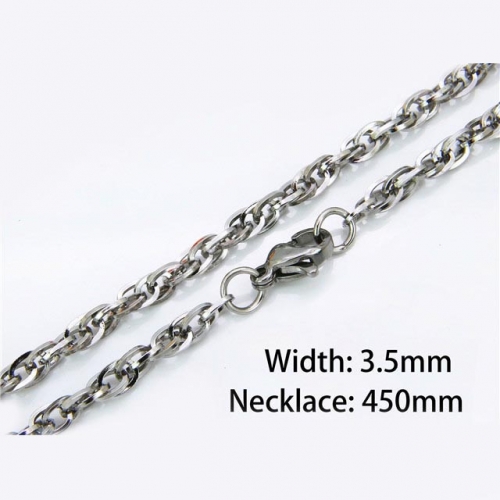 Wholesale Stainless Steel 316L Singapore Chain NO.#BC40N0418J0