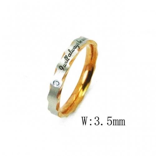 Wholesale Stainless Steel 316L Font Rings NO.#BC23R0064LJ