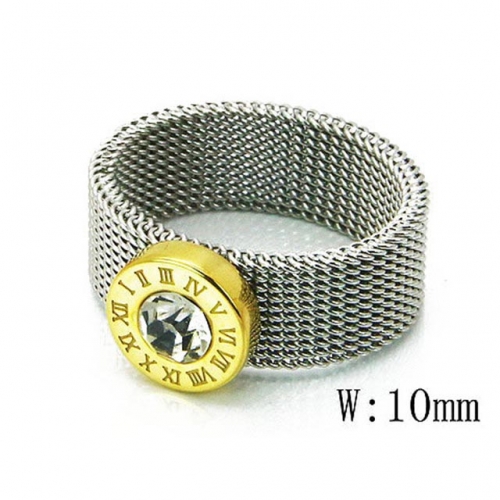 Wholesale Stainless Steel 316L Font Rings NO.#BC81R0010HAS