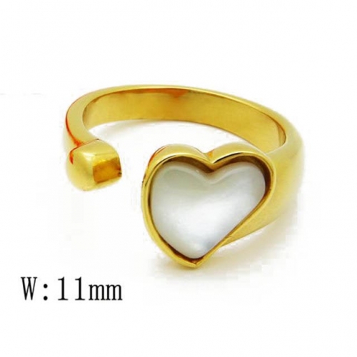 Wholesale Stainless Steel 316L Lover Rings NO.#BC05R0726H40