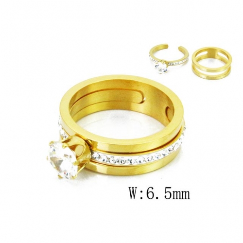 Wholesale Stainless Steel 316L Stack Ring Set NO.#BC19R0024HHD