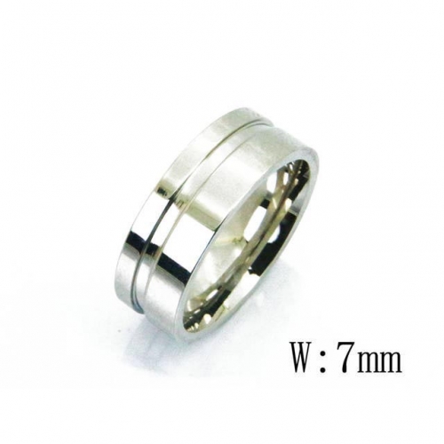 Wholesale Stainless Steel 316L Simple Rings NO.#BC23R0012IU