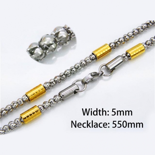 Wholesale Stainless Steel 316L Popcorn Chain NO.#BC40N0479P3