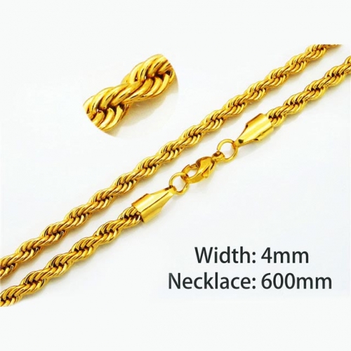 Wholesale Stainless Steel 316L Rope Chains NO.#BC40N0211M0