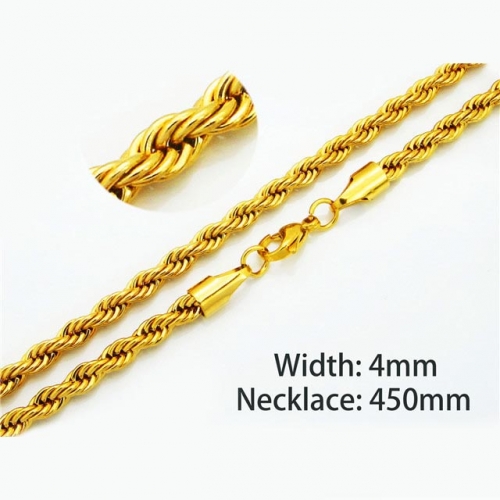 Wholesale Stainless Steel 316L Rope Chains NO.#BC40N0209L0