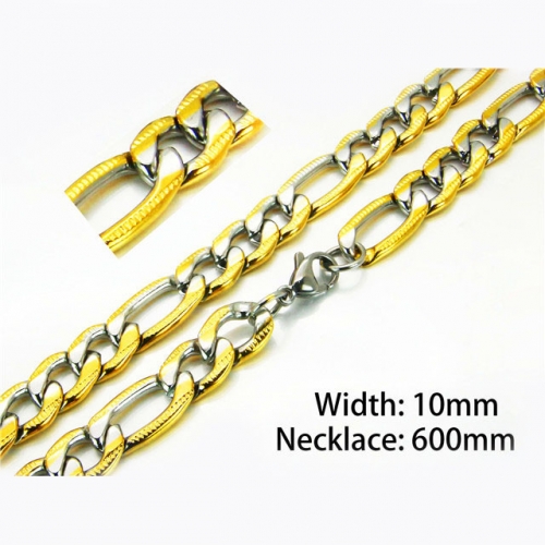 BC Wholesale Stainless Steel 316L Figaro Chains NO.#BC61N0541HJL