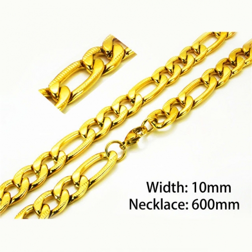 BC Wholesale Stainless Steel 316L Figaro Chains NO.#BC61N0540HJC