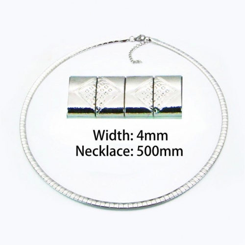 Wholesale Stainless Steel 316L Fashion Chains NO.#BC61N0547KLE