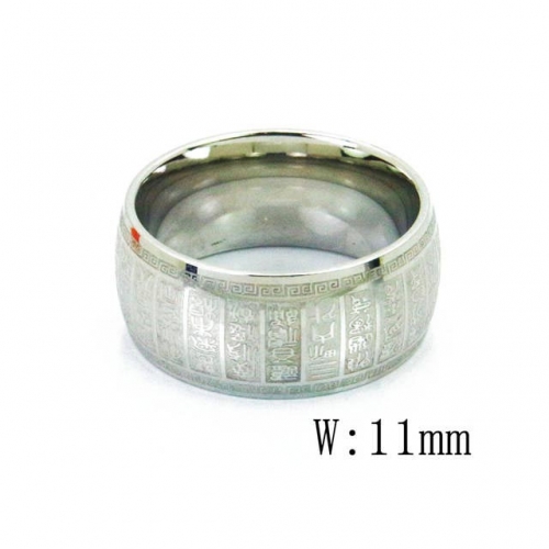 Wholesale Stainless Steel 316L Font Rings NO.#BC23R0026KLF