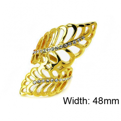 Wholesale Stainless Steel 316L Small CZ Rings NO.#BC15R0977HJL