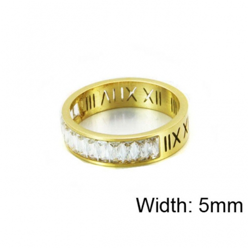 Wholesale Stainless Steel 316L Font Rings NO.#BC14R0341PB