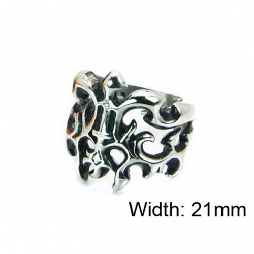 Wholesale Stainless Steel 316L Religion Rings NO.#BC22R1097HIU