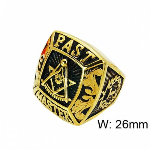 Wholesale Stainless Steel 316L Religion Rings NO.#BC15R1002HHL