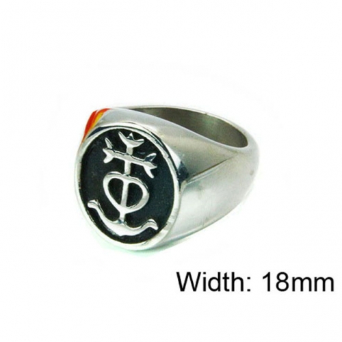 Wholesale Stainless Steel 316L Religion Rings NO.#BC22R0525HHE