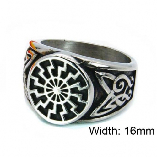 Wholesale Stainless Steel 316L Religion Rings NO.#BC22R0024HIE