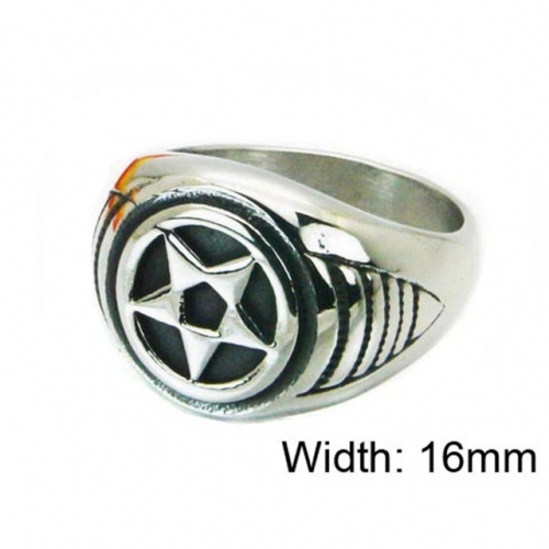 Wholesale Stainless Steel 316L Font Rings NO.#BC22R1228HIE
