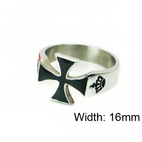 Wholesale Stainless Steel 316L Religion Rings NO.#BC22R1181HHW