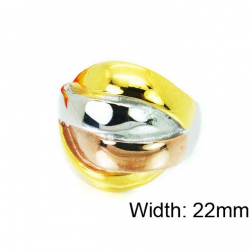 Wholesale Stainless Steel 316L Multi-Color Rings NO.#BC15R1376HJX