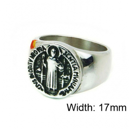 Wholesale Stainless Steel 316L Religion Rings NO.#BC22R1234HIV