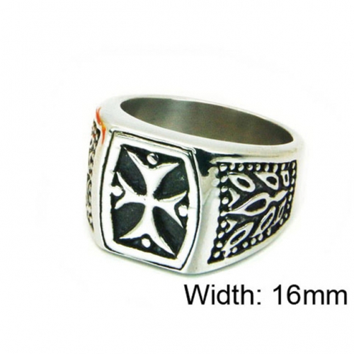 Wholesale Stainless Steel 316L Religion Rings NO.#BC22R1287HHS