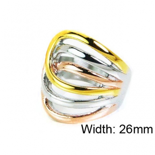 Wholesale Stainless Steel 316L Multi-Color Rings NO.#BC15R1325HJF
