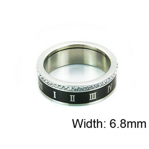 Wholesale Stainless Steel 316L Font Rings NO.#BC14R0417HZZ