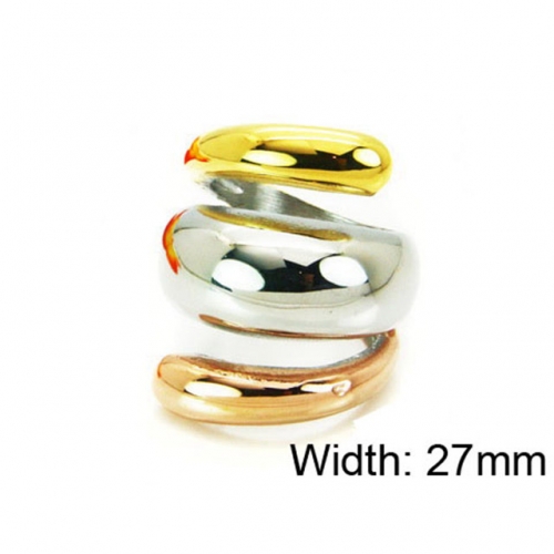 Wholesale Stainless Steel 316L Multi-Color Rings NO.#BC15R1293HJS