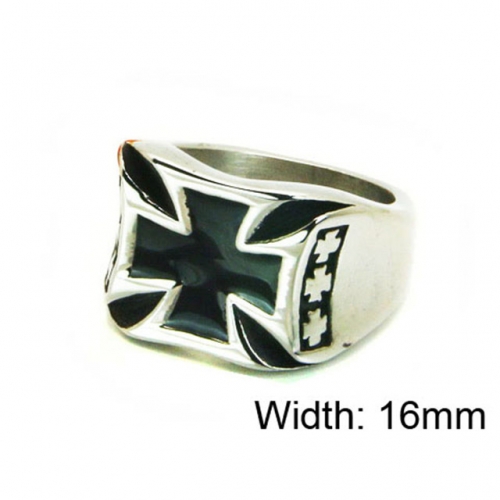 Wholesale Stainless Steel 316L Religion Rings NO.#BC22R1324HIW