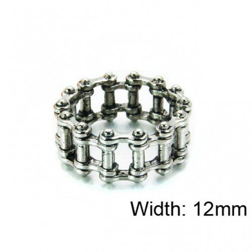 Wholesale Stainless Steel 316L Hollow Rings NO.#BC22R0542HIR