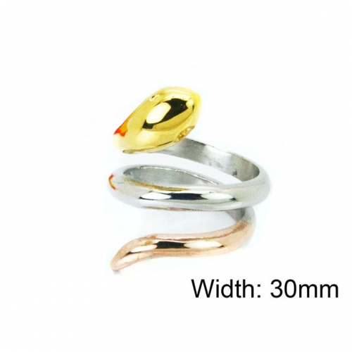 Wholesale Stainless Steel 316L Multi-Color Rings NO.#BC15R1390HJX