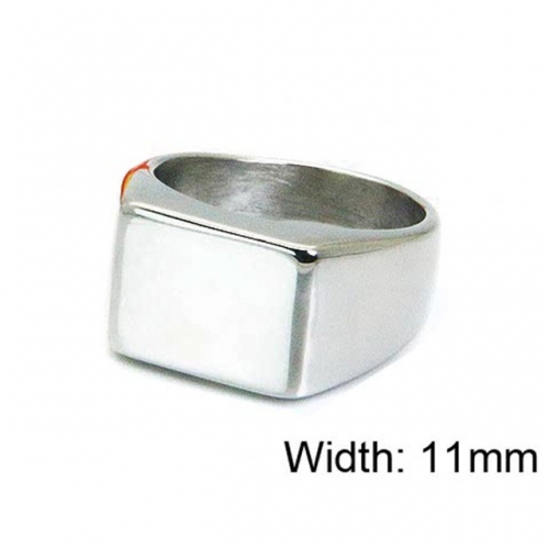 Wholesale Stainless Steel 316L Rings Simple NO.#BC17R0208OW