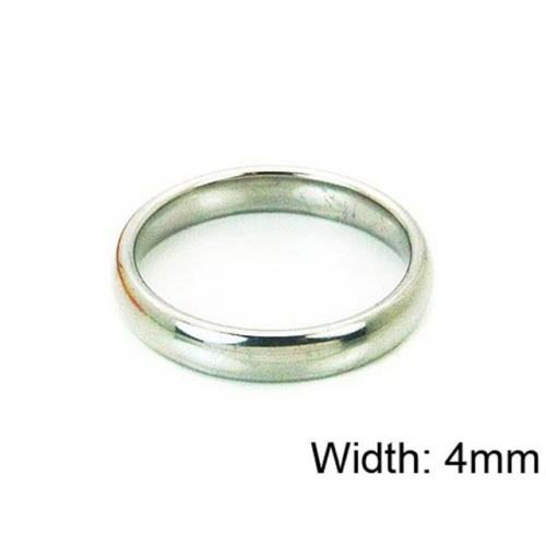 Wholesale Stainless Steel 316L Rings Simple NO.#BC62R0100HL