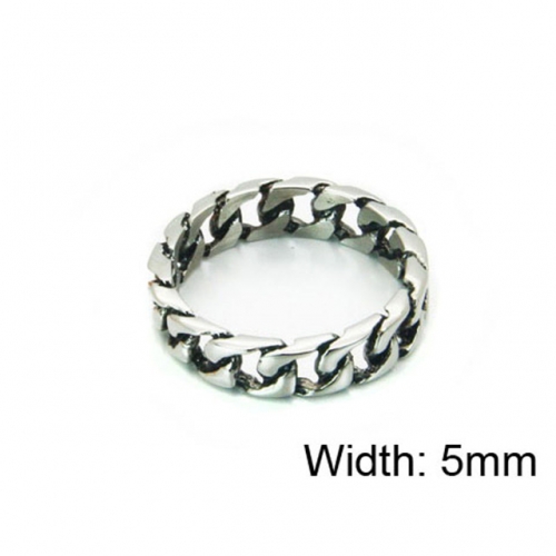 Wholesale Stainless Steel 316L Hollow Rings NO.#BC22R0769BCR