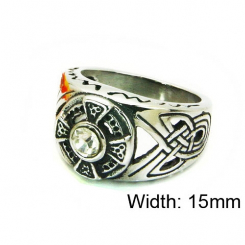 Wholesale Stainless Steel 316L Religion Rings NO.#BC22R1280HJD