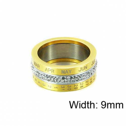 Wholesale Stainless Steel 316L Font Rings NO.#BC14R0358HJD