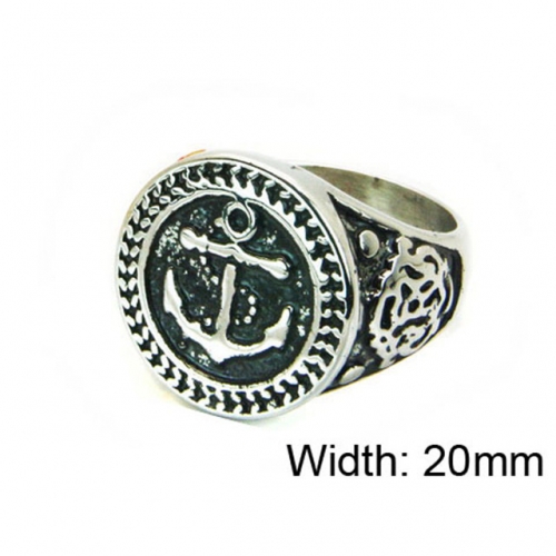 Wholesale Stainless Steel 316L Religion Rings NO.#BC22R1241HIV