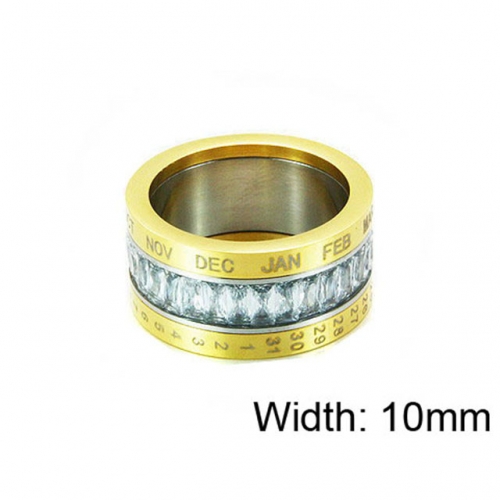 Wholesale Stainless Steel 316L Font Rings NO.#BC14R0362HLD