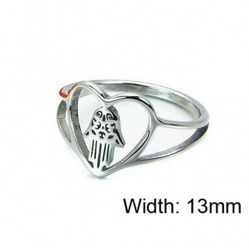 Wholesale Stainless Steel 316L Religion Rings NO.#BC14R0379ML