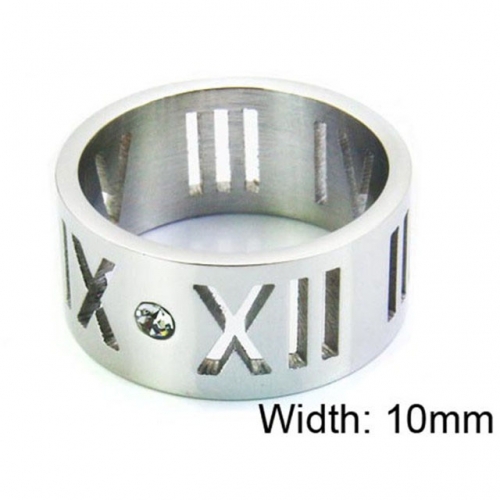 Wholesale Stainless Steel 316L Font Rings NO.#BC64R0029HHZ