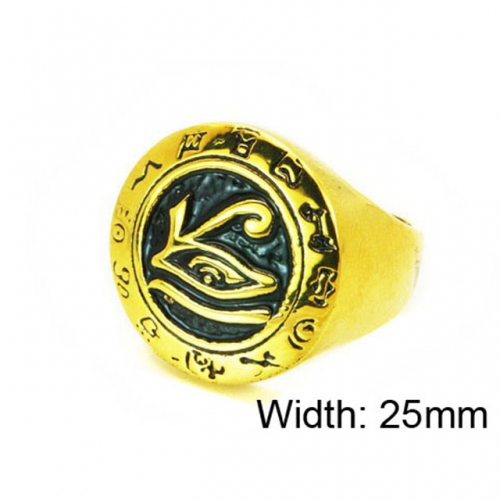 Wholesale Stainless Steel 316L Religion Rings NO.#BC22R1136HJX