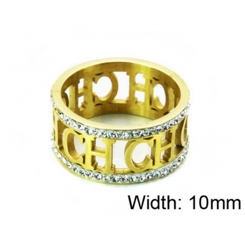 Wholesale Stainless Steel 316L Font Rings NO.#BC14R0315HIR