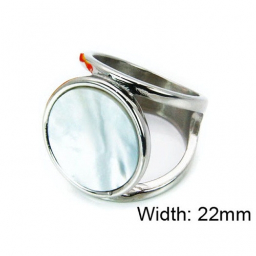 Wholesale Stainless Steel 316L Rings Shell NO.#BC15R0898HLL