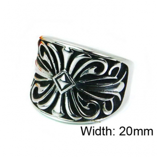 Wholesale Stainless Steel 316L Religion Rings NO.#BC22R1240HIX