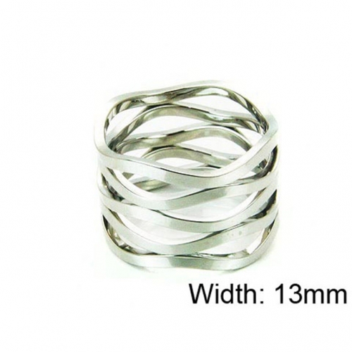 Wholesale Stainless Steel 316L Hollow Rings NO.#BC05R0162HMU